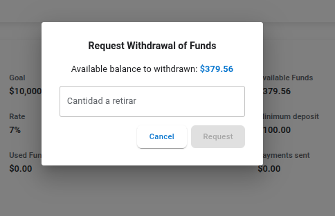 Investor investment page