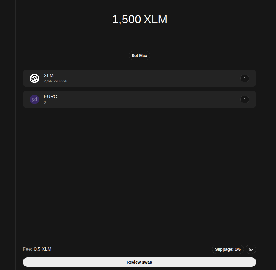 Freighter Review Swap